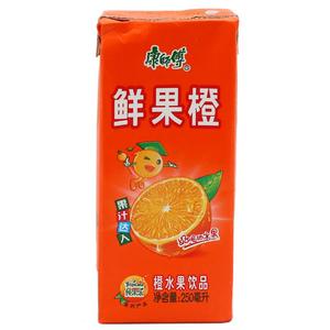 康师傅250鲜橙汁
